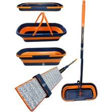 Elarque Kovalı Kendinden Sıkmalı Mop Set