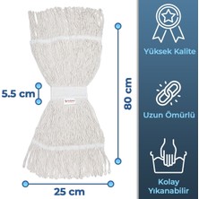 Elarque Islak Mop 375 Gr. x 5 Adet