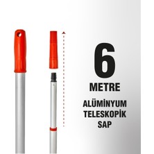 Elarque Alüminyum Teleskopik Sap 6 mt