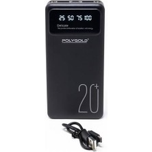 Pukotech 20000 Mah Power Bank 2.1 Amp Hızlı Sarj