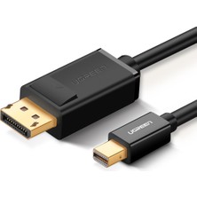 Ugreen 4K Mini Display Port to Display Port Dönüştürücü Kablo 1.5 Metre Siyah, 10477