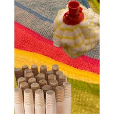 Elarque Vilada Ucu Gürgen Sap 4lü Microfiber Temizlik Bezi