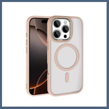 Bezos Joko iPhone 16 Pro Max Uyumlu Magsafe Kapak - Gold BZS10