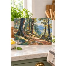 Orman Içi — 25 × 35 cm Tekli Cam Kesme ve Servis Tahtası