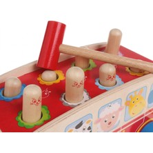 Calimera Toys Ahşap Tak Çak Hayvanlar Otobüsü