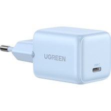 Ugreen 20W Gan Hızlı Şarj Cihazı Type-C Qc Pd 1xusb-C, Mavi, 55555