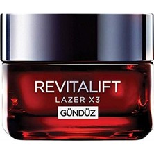 First Time L'oréal Paris Revitalift Lazer X3 Yoğun Gündüz Bakım Kremi 50 ml Kuru Ciltler İçin Bakım Etkisi