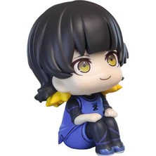 Odea Tr Bachira Meguru Figür Anime Look Up Heykelcik 3.9 '' Pvc Sevimli Q Versiyonu Aksiyon Figürü Modeli Kek Topper Koleksiyon Heykeli