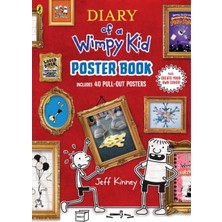 Pandora Kitabevi Diary Of A Wimpy Kid Poster Book -Jeff Kinney (Ciltsiz)
