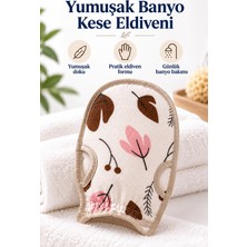 Mucit Home Yumuşak Banyo Kesesi Parmak Geçmeli Ölü Deri Arındırıcı Kese