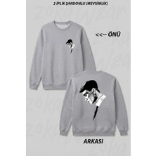 Zoka Wear Peaky Blinders Dizi Tom Hardy Ön Arka Baskılı Bisiklet Yaka Sweatshirt