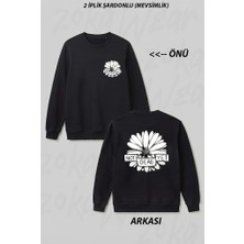 Zoka Wear Get Better Frank Turner Not Dead Yet Ön Arka Baskılı Bisiklet Yaka Sweatshirt