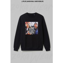 Zoka Wear Scranton Dizi The Office Ön Baskılı Bisiklet Yaka Sweatshirt