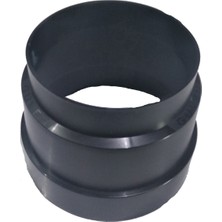 Marketimco Ferro Aspiratör & Davlumbaz Baca Çıkışı Çevirici Adaptör 10 cm - 12 cm Sızdırmazlık Özelliği