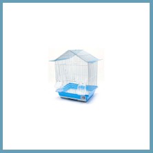 Bezos Çift Kapılı Kuş Kafesi 34,5X28X46 cm MBT06
