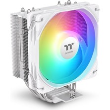 Thermaltake UX400 Beyaz 120MM Argb Fanlı, LGA1851/AM5 Uyumlu Işlemci Soğutucu