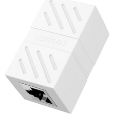 UGREEN RJ45 Cat6 Cat7 Cat8 Ethernet Kablo Uzatma Aparatı Beyaz, 20311