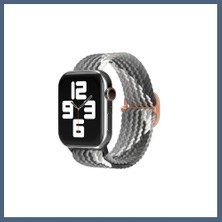 Bezos Watch 22MM Uyumlu Star Kordon - Gri-Siyah BZS10