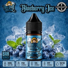 Premium Blueberry Ice 30ML / 35MG Salt Aroma – Yaban Mersini ve Buz Aromalı