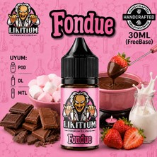 Likitium Fondue | 30ML/9MG | Premium Çikolata, Krema, Tatlı Aromalı