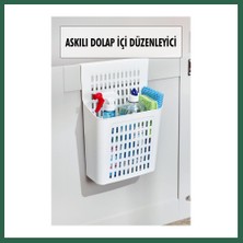 Vintessy Vıntessy Askılı Dolap Içi Düzenleyici & Sepet Raf Organizeri & Çok Amaçlı Düzenleyici & Deterjanlık Şampuanlık BZS01