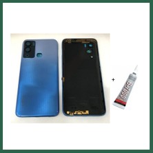 Vintessy Vıntessy Infinix Hot 12i Arka Batarya Pil Kapağı Yeşil (B70 BZS01