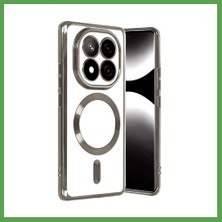 Bezos Redmi Note 15 Pro 5g Uyumlu Kross Magneticsafe Kapak - Titan Gri Mgc