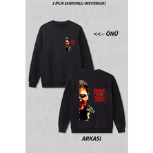Zoka Wear Dawn Of The Dead Baskili U Ön Arka Baskılı Bisiklet Yaka Sweatshirt