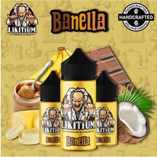 Likitium Banella | 60ML/9MG | Premium Muz, Vanilya, Krema Aromalı