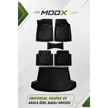 Toyota Auris 2007-2012 Araca Özel Bagaj Havuzu + Universal Havuzlu Paspas Takımı 3D