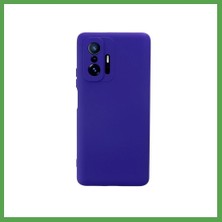Bezos Mi 11T Pro Uyumlu Kılıf Nano Içi Kadife Silikon - Mor Mgc