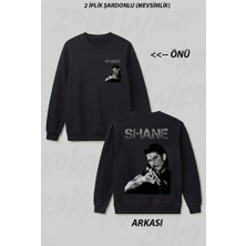 Zoka Wear Shane Walsh Dizi The Walking Dead Ön Arka Baskılı Bisiklet Yaka Sweatshirt