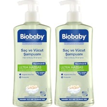 Mythriva Biobaby Saç ve Vücut Şampuanı (500ML) (2 Paketi)