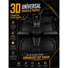 Hyundai Accent 1996-2001 Yumurta Universal Havuzlu Paspas Takımı Gold