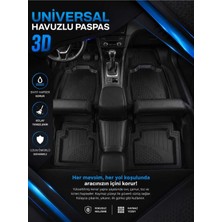 Dacia Lodgy 2012+ Universal Havuzlu Paspas Takımı 3D