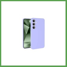 Bezos Samsung Galaxy S24 Fe Uyumlu Kılıf Nano Içi Kadife Silikon - Lila Mgc
