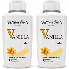 Bettina Barty Vanilla Vanilya Kokulu Banyo ve Duş Jeli 2 x 500 ml
