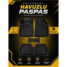 Fiat Grande Panda Universal Havuzlu Paspas Takımı 3D