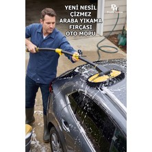 Elarque Çizmez Makarnalı Oto Yıkama Fırçası, Oto Mop