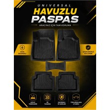 Peugeot 307 2001-2008 Universal Havuzlu Paspas Takımı 3D