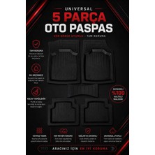 Dacia Sandero 2012-2018 Universal Havuzlu Paspas Takımı Lüks Seri 3D