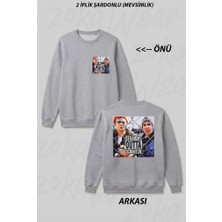 Zoka Wear Scranton Dizi The Office Ön Arka Baskılı Bisiklet Yaka Sweatshirt