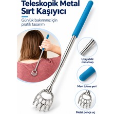 Mucit Home Teleskopik Sırt Kaşıma Aparatı Açılır Kapanır Sırt Kaşıyıcı Metal Aparat 1 Adet
