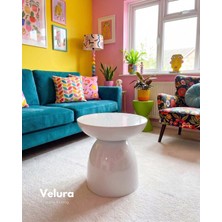 Velura Home & Living Leo Yan Sehpa - Beyaz
