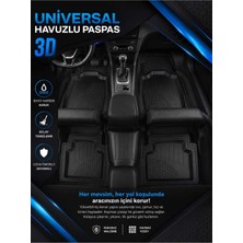 Chevrolet Lacetti Hatchback Universal Havuzlu Paspas Takımı 3D