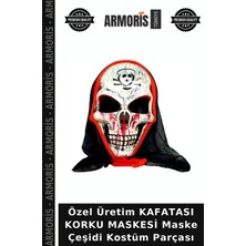Armoris Özel Üretim Kafatası Korku Maskesi Maske Çeşidi Kostüm Parçası