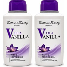Bettina Barty Lila Vanilla Banyo ve Duş Jeli 2 x 500 ml
