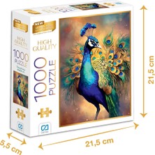 Ca 7035 Tavus Kuşu Puzzle 1000 Parça