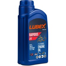 Lubex Rapidus 2t 1 Lt 2 Zamanlı Motosiklet Yağı