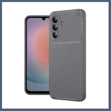 Bezos Samsung Galaxy A27 5g Uyumlu Auto Focus Karbon Kapak - Gri BZS10